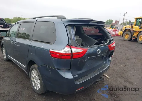 2017 Toyota Sienna Xle 7 Passenger from USA, damaged, VIN 5TDDZ3DC2HS171807